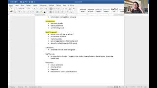 Feedback to Eulogy Essay