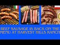 Beef Sausage is Back on the Menu at Harvest Hills Ranch