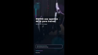 NVIDIA usa agentes de IA para treinar robôs a instalar GPUs #Shorts