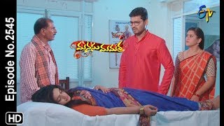 Manasu Mamata | 18th March 2019 | Full Episode No 2545 | ETV Telugu
