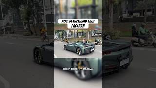 IMPIAN PARA PETROLHEAD? #ecsb #shorts (Porsche 911 Turbo Ferrari SF90 Indonesia)