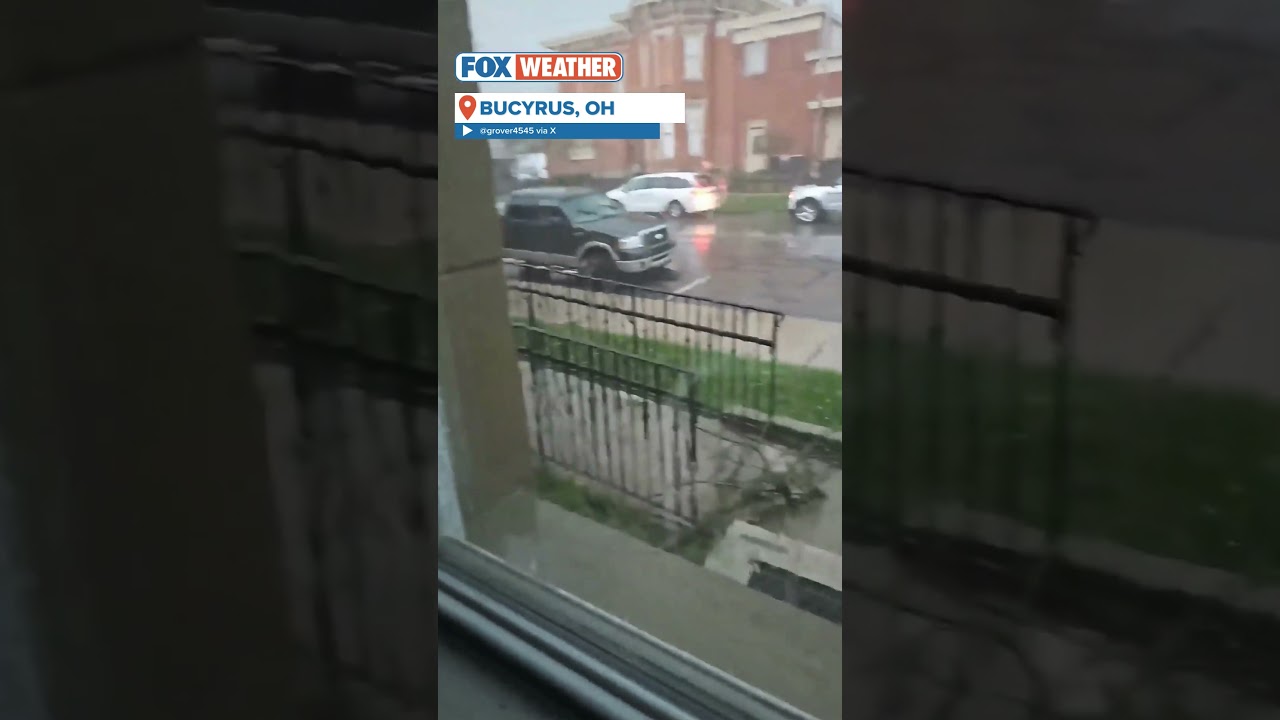 Tornado Blows Out Windows At Ohio Post Office