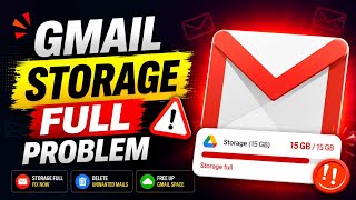 Gmail Storage Full Problem Solve || Gmail account ka स्टोरेज खाली कैसे करें 2026 ||