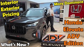 The All-New Honda Elevate ADV Edition 2025🔥|The Surprise Upgrade😍|Complete Walkaround & Pricing!