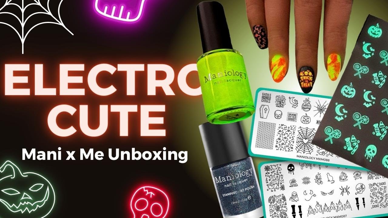 👻 Electro-Cute: September 2022 Mani x Me Unboxing | 1-Minute Maniology