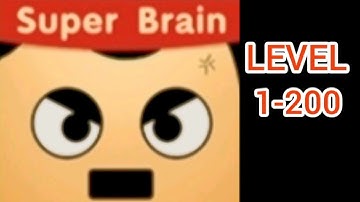 SUPER BRAIN | Walkthrough level 1-200