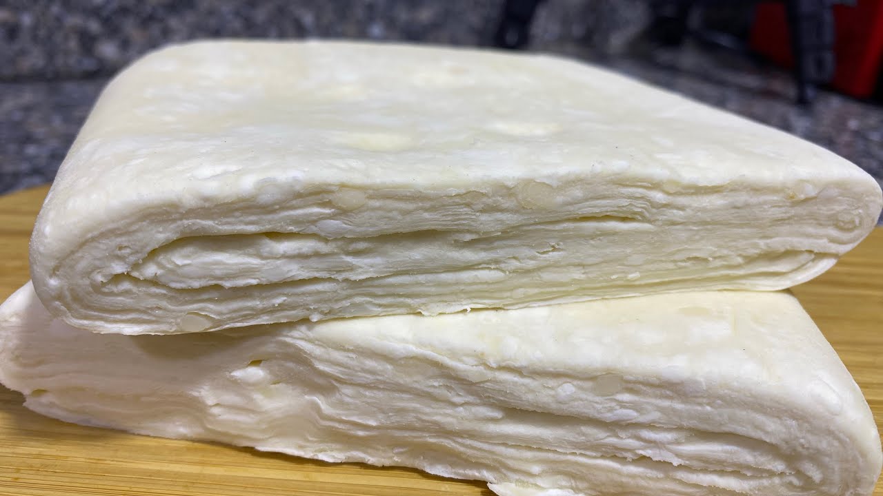جبتلكم وصفة العجينة المورقة بكل احترافية بكمية صغيرة