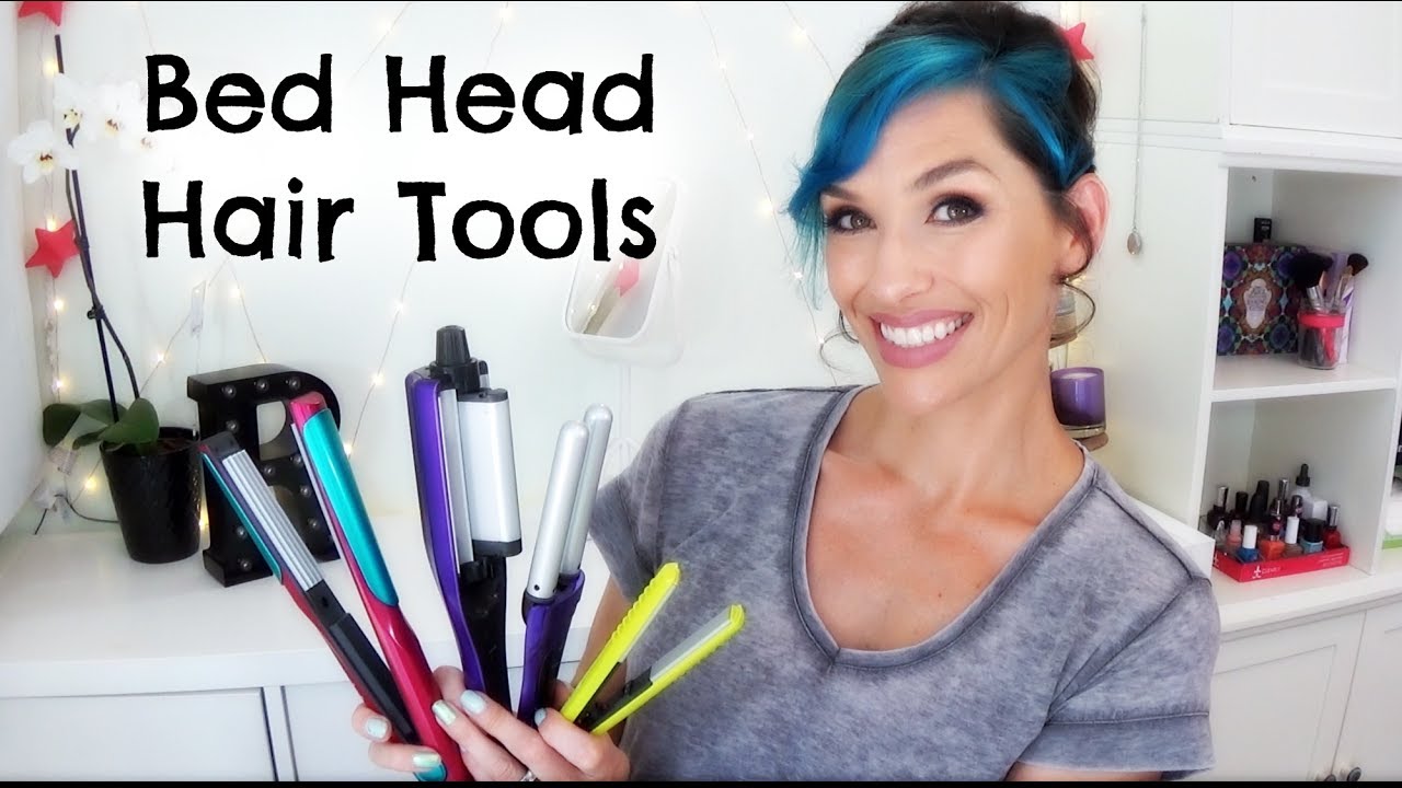 3 Bed Head Hair Tools Crimper, Waver, Straightener - YouTube