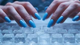 Ice Keyboard ASMR | Frozen Crystal Keys Tapping & Satisfying Sounds for Relaxation screenshot 2