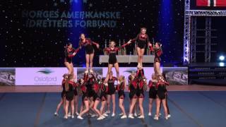 Norwegian Cheer League 2017 Oppvisning Vinner Sr AG Elite - ECT Eagles Wild