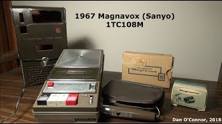 1967 Magnavox 1TC108M Cartridge Recorder