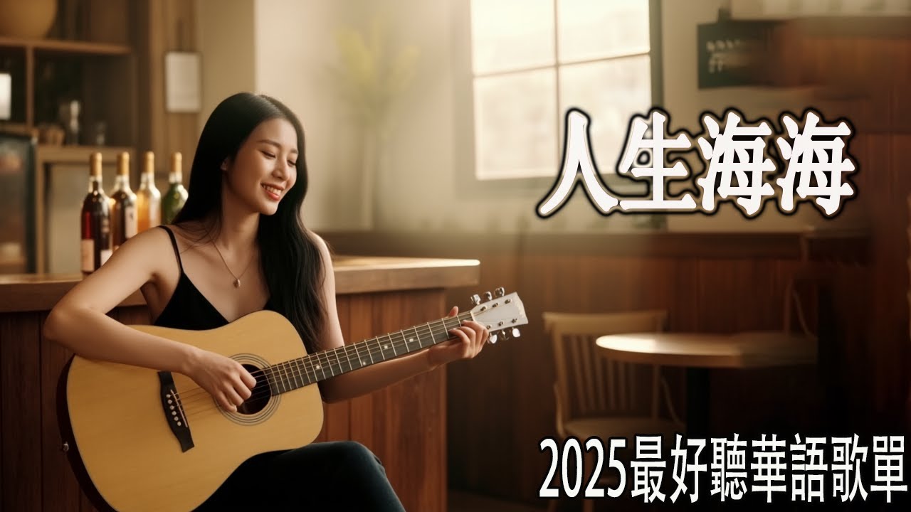 2025最好聽華語民謠【人生海海】讀書・工作・放鬆必聽背景音樂｜純淨舒緩療癒歌單🎧 #民謠小酒館 #助眠音樂