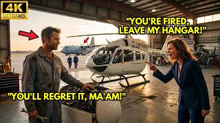 The CEO Fired A Single Dad For Touching Her Helicopter — 30 Minutes Later, The Air Force Landed