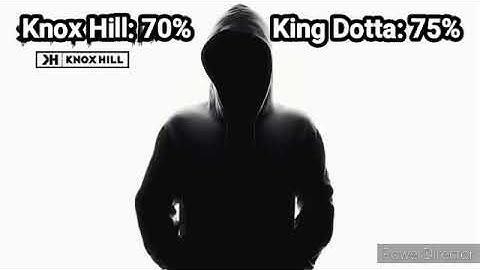 Knox Hill Vs King Dotta (Diss Track With Healthbars) (BASED ON MY OPINION)