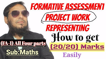How Make project work|| Full 20 Marks|| FA-1,FA-2,FA-3,FA-4|| All students
