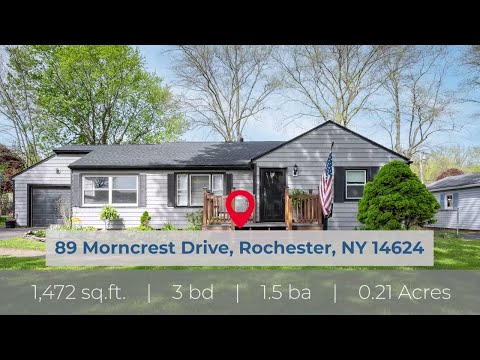 89 Morncrest Drive, Rochester, NY 14624  - Video Tour by R3D Media