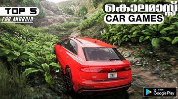 Top 5 Best Car Games For Android 2024 Malayalam | High Graphics Racing Game Malayalam Offline&Online