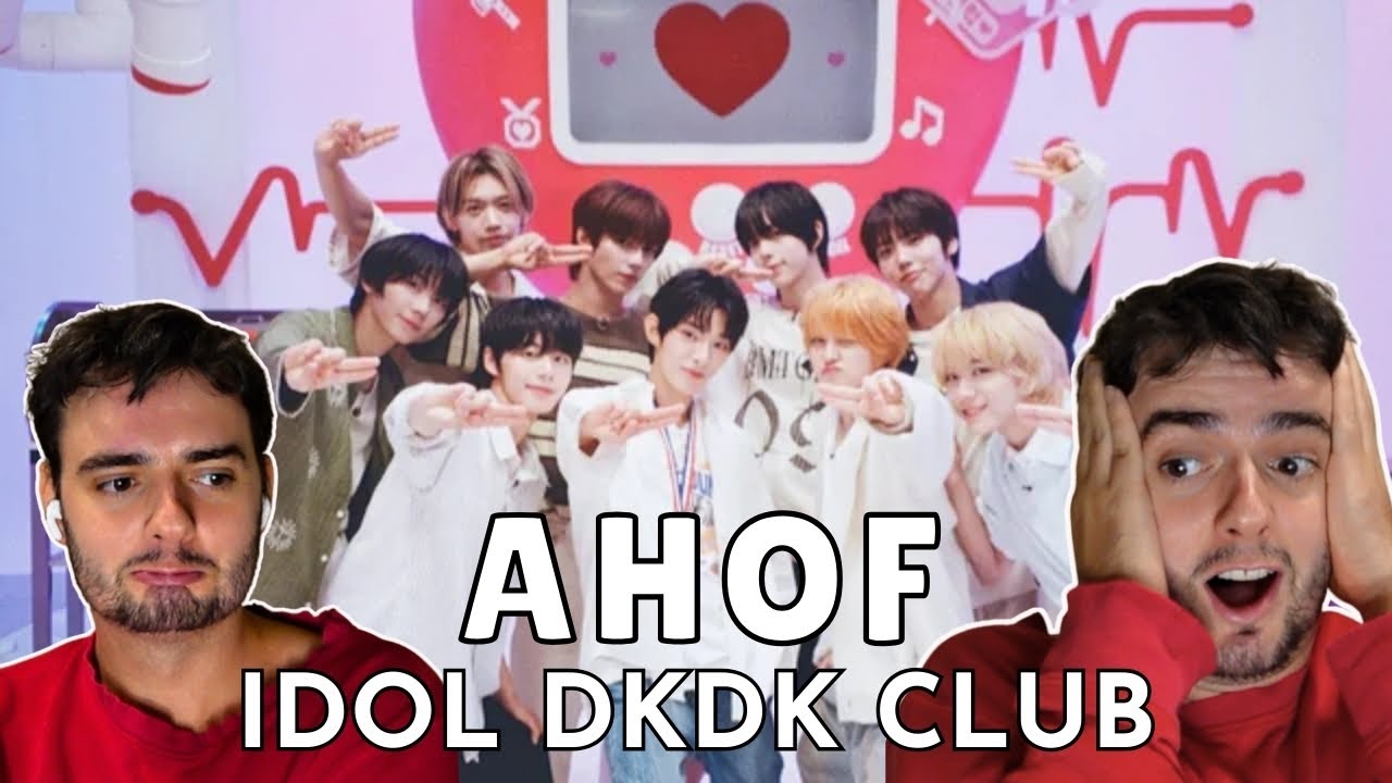 reacting to AHOF on IDOL DKDK CLUB | THEY KISSED!?!?