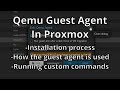 Qemu guest agent in proxmox what it does and how to enable it