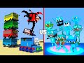 Pro Monster School Vs Choo-Choo Charles and Train School | FALLBOYS CHALLENGE - Minecraft Animation