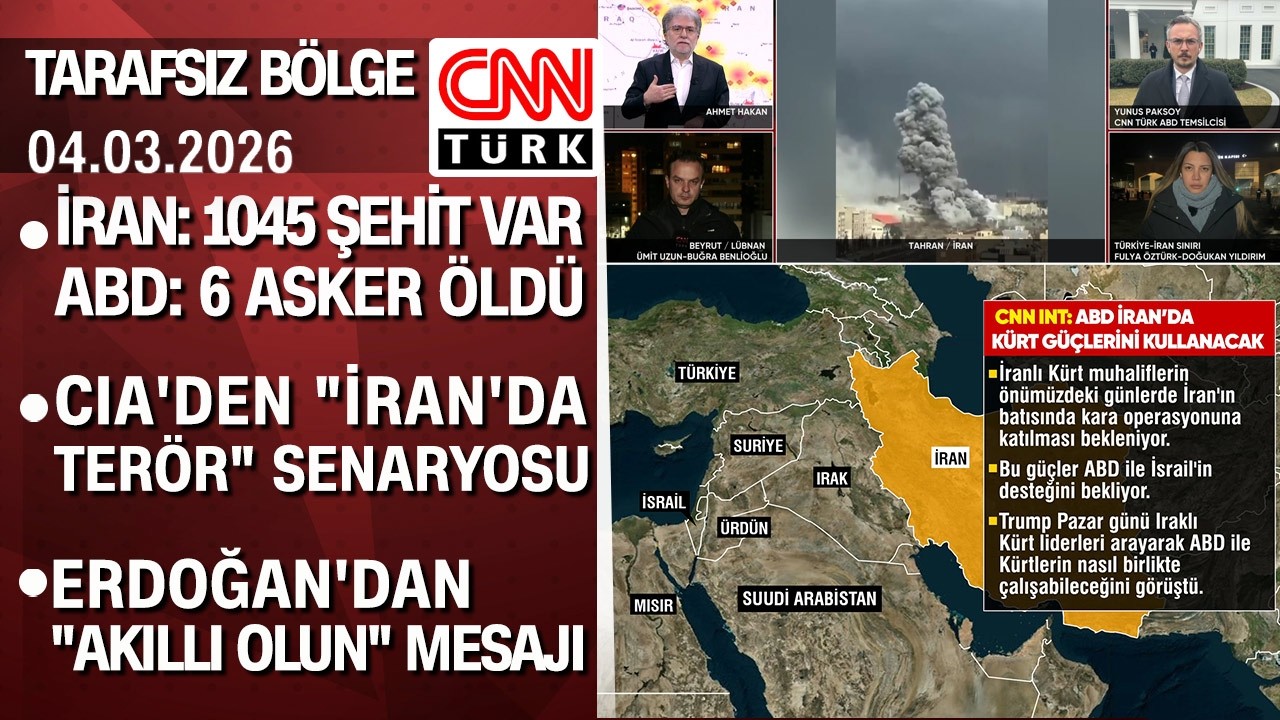 ABD-İran-İsrail savaşının 5. günündeki son dakika gelişmeleri - Tarafsız Bölge 04.03.2026 Çarşamba