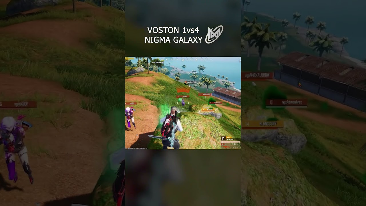 VOSTON vs Nigma Galaxy | Clutch 1vs4