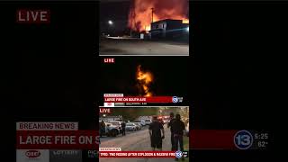 Two people unaccounted for after explosions rock Toledo industrial facility