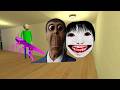 SURVIVED THE MOST SCARY NEXTBOTS IN GARRY'S MOD! (OBUNGA &amp; BALDI) 😱#nextbots #gmod