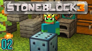 Minecraft: StoneBlock 3 Ep. 2 - Uh Oh Net Worth