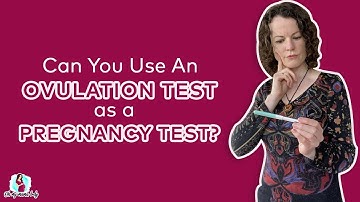 Can you use an ovulation test as a pregnancy test?