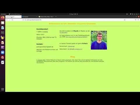 Wie man eine Webseite an einem Tag ohne Vorkenntnisse hochladen kann.