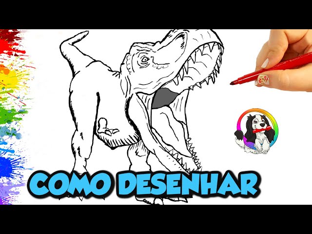 Como Desenhar Dinossauro? Materiais, Ilustrações e Dicas