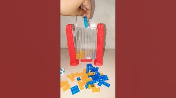 🌈🌈ASMR GAME PLAY PLAYING TETRIS BLOCKS PUZZLE🌈🌈#shorts