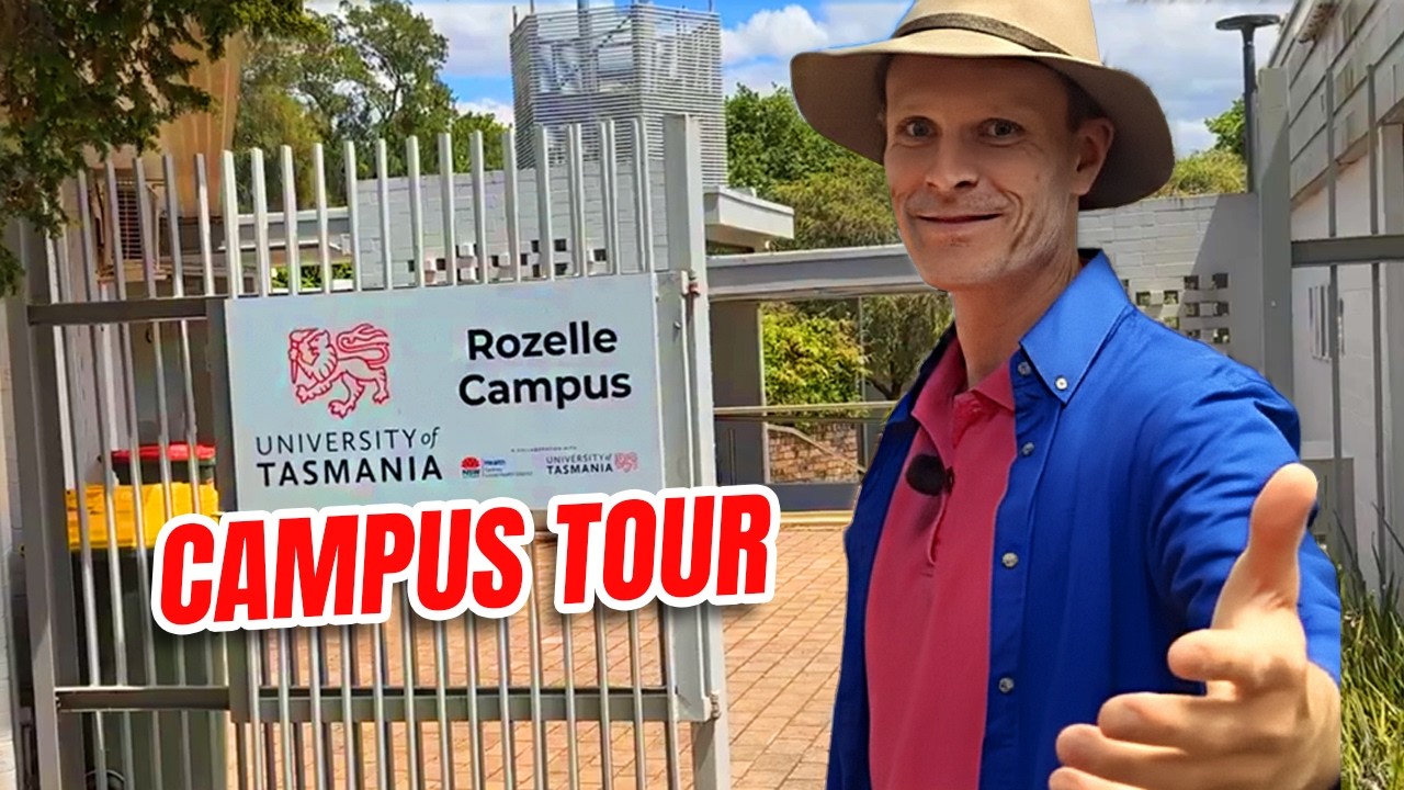 Экскурсия и обзор кампуса Сиднейского университета Тасмании
