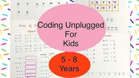 Coding Unplugged For Kids | Coding & Decoding Inspired Activities | Coding Decoding | FREE PRINTABLE