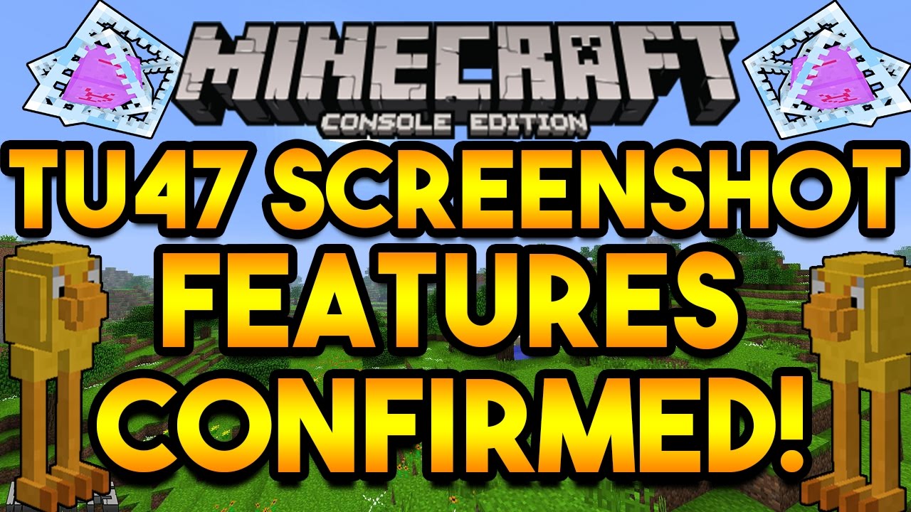 Minecraft Console: TU47 SCREENSHOT! END CITY AND MORE!