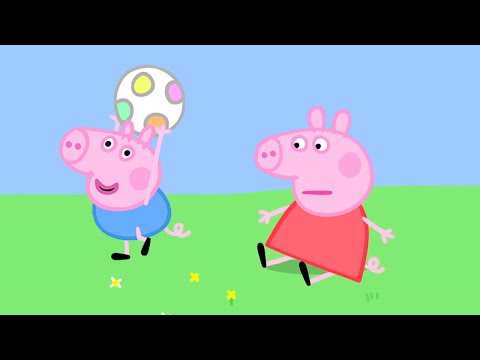 PEPPA AND GEORGE PLAY FOOTBALL