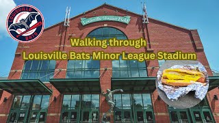 The Louisville Bats, Slugger Field, Minor League Baseball Game Experience.