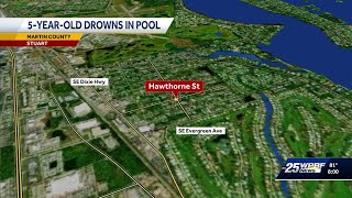 5-year-old boy drowns in backyard pool in Stuart