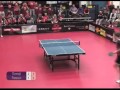 Craziest ping pong spin shot