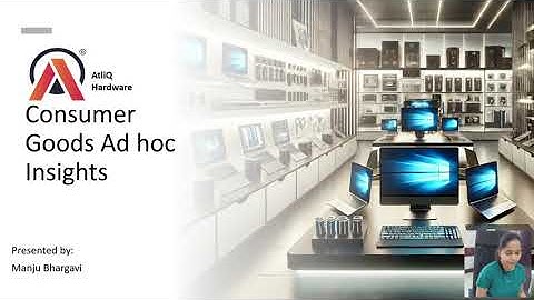 Consumer Goods Analytics | SQL Project - Codebasics Resume Challenge