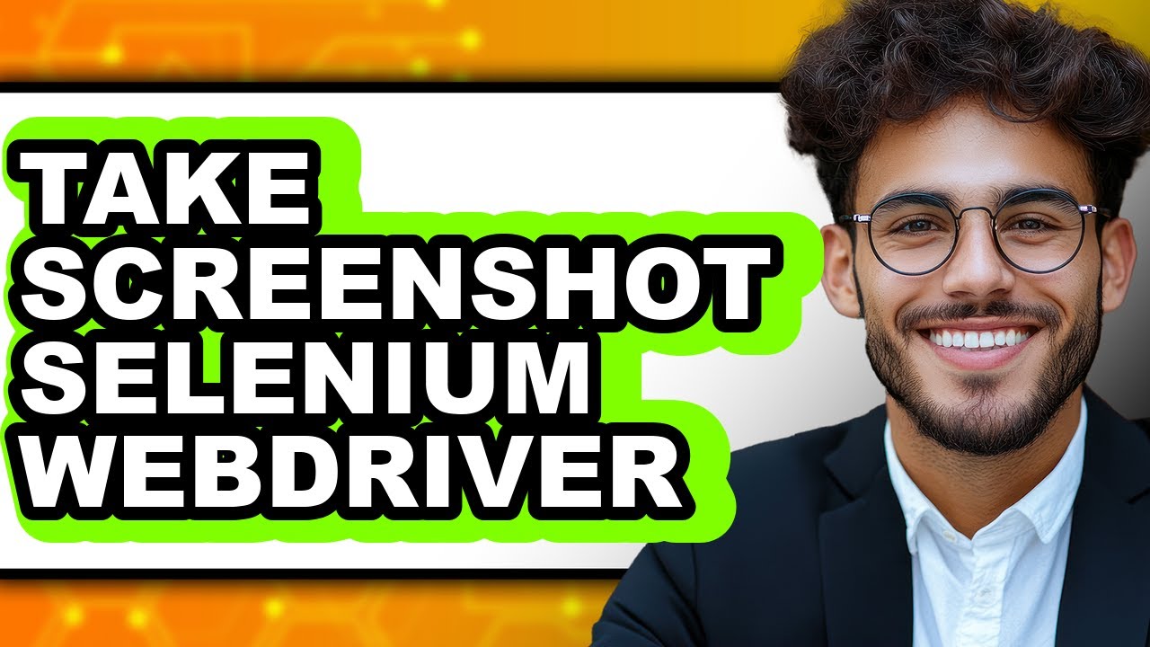 How to Take Screenshot Selenium Webdriver (Only Way) - YouTube