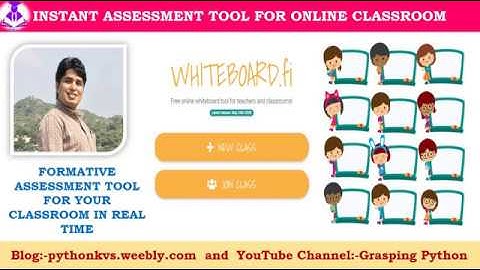 REAL TIME ASSESSMENT TOOL || INSTANT ASSESSMENT TOOL || FORMATIVE ASSESSMENT TOOL || whiteboard.fi