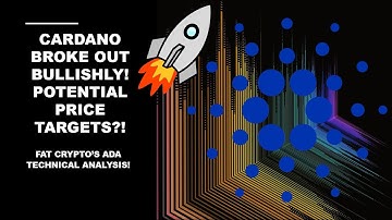 CARDANO BROKE OUT BULLISHLY! POTENTIAL PRICE TARGETS?! FAT CRYPTO
