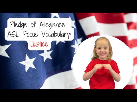How To Say Justice In Sign Language
