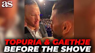 What was said? ILIA TOPURIA vs JUSTIN GAETHJE verbal clash before UFC face-off CHAOS