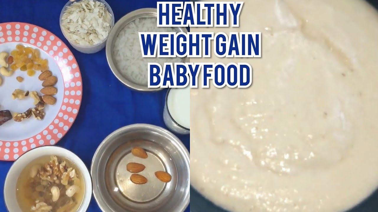 Baby Food Baby Weight Gain Recipe Poha Dryfruitsmix For 12+ Months
