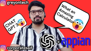 AI Age Calculator Appian App Using CHAT GPT-3 | @GreyOnTechTV  #appian #appiantutorials  #chatgpt