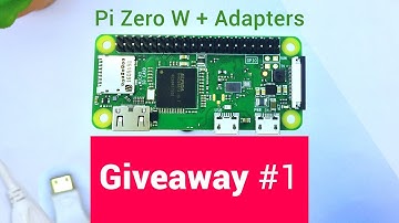 🎁 #Giveaway #1 Raspberry Pi Zero W + Adaptors 😊