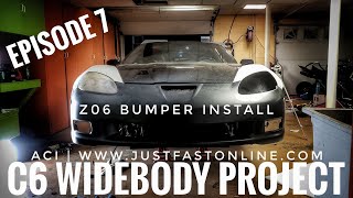 Z06 Front Bumper Install | C6 Widebody Project | Episode 7